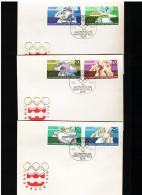 Ddr -germania Est - 1975 Fdc OLIMPIADI INVERNALI DI INNSBRUCK - 1971-1980