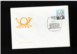 Ddr -germania Est - 1975 Fdc Personalità Del Lavoro Nella Ddr - 1971-1980