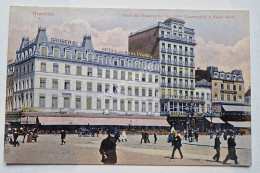 Carte Postale BRUXELLES - Hôtel Des Boulevards - Cafés, Hotels, Restaurants