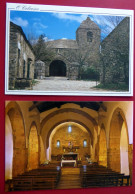 2 X O Cebreiro - Kirche Santa Maria - Romanik - Jakobsweg - Spanien - Stempel - Lugo