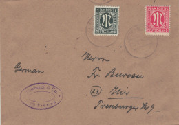 Engelhardt & Co Bremen 1946 - Ortsbrief 1 Und 15 Pf - Braunschweiger Druck ? - Cartas & Documentos
