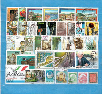 ITALIA °- Anno 1991 - Annata Completa.  36 Valori-. Usati - Full Years