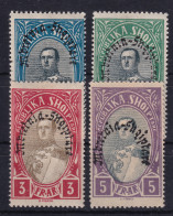 ALBANIA 1928 - MLH - Sc# 234-237 - Albanien