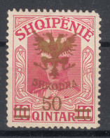 Albania 1920 Mi#74 Mint Hinged - Albanien