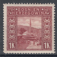 Austria Occupation Of Bosnia 1906 Pictorials Mi#42 Mint Hinged - Ungebraucht