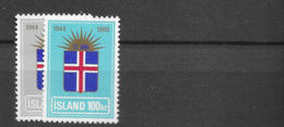 1969 MNH Iceland, Island, Mi 430-31 - Neufs