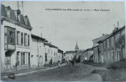 C. P. A. : 54 : COLOMBEY LES BELLES : Rue Carnot, Animé, En 1918 - Colombey Les Belles