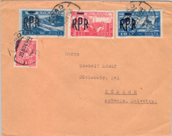 1948 RUMANIA / ROMANIA , SOBRE CIRCULADO , ARAD - ZÜRICH - Cartas & Documentos