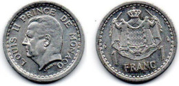 MA 27433  / Monaco 1 Franc SUP - 1922-1949 Luigi II