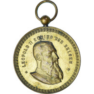 Belgique, Médaille, Priskamp Van Marelbeke, 1900, Wulleput, TB+, Gilt Metal - Autres & Non Classés