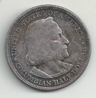 USA - 1/2 Dollar - 1893 - Argent - TB/TTB - Verzamelingen