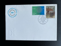 IRELAND 1981 FDC LAND LAW ACT & ROYAL DUBLIN SOCIETY WITH LEAFLET IERLAND EIRE - FDC