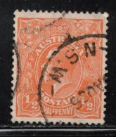 AUSTRALIA Scott # 113 Used - KGV Head - Usati