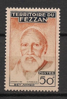 FEZZAN - 1951 - N°Yv. 67 - Bey Ahmed 50f Orange - Neuf Luxe ** / MNH / Postfrisch - Neufs