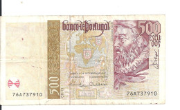 PORTUGAL 500 ESCUDOS 1997 VF P 187 B - Portogallo