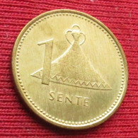 Lesotho 1 Sente 1992 KM# 54 NON-MAGNETIC Lt 697 *VT Lesoto - Lesotho