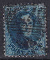 BELGIUM 1863 - Canceled - Sc# 15b - Perf. 12 1/2 - 1863-1864 Medaillen (13/16)