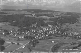 Lucens Vue Aérienne 1960 Photo Aéroport - Lucens