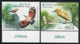SERBIA /SERBIEN / SRBIJA  -EUROPA 2019 -NATIONAL BIRDS.-"AVES -BIRDS -VÖGEL-OISEAUX"- SERIE N - 2019