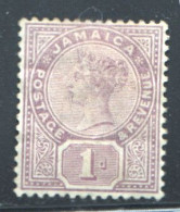 Victoria 1d. SG 11 MM * - Jamaica (...-1961)