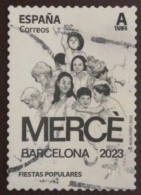 ESPAGNE SPANIEN SPAIN ESPAÑA 2023 POPULAR FESTIVALS: LA MERCÈ BARCELONA  USED ED 5687 MI 5741 - Gebruikt