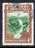 SOUTHERN RHODESIA - 1940 SOUTH AFRICA COMPANY ANNIVERSARY 4d STAMP FINE USED SG 58 - Southern Rhodesia (...-1964)