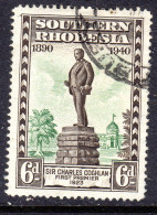 SOUTHERN RHODESIA - 1940 SOUTH AFRICA COMPANY ANNIVERSARY 6d STAMP FINE USED SG 59 - Southern Rhodesia (...-1964)