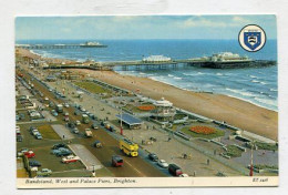 AK 176692 ENGLAND - Brighton - Brandstand - West And Palace Piers - Brighton