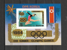 Olympic Games 1984 , Korea  - Blok Postfris - Inverno1984: Sarajevo