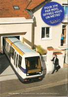 CPM - PUB TISSEO - POUR 37 EUROS PAR MOIS OFFREZ VOUS UN METRO - U-Bahnen