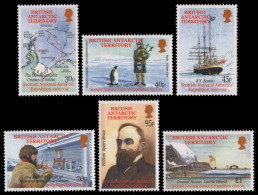 BAT / Brit. Antarktis 2002 - Mi-Nr. 342-347 ** - MNH - Antarktisforschung III - Unused Stamps