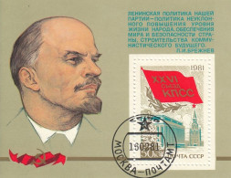 USSR Block 149,used - Lénine