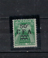 REUNION              N°  YVERT   TAXE 44   NEUF SANS CHARNIERE      ( NSCH  1/44 ) - Timbres-taxe