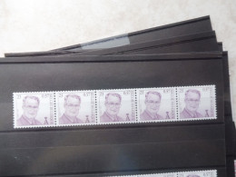 Belgique Belgie Bande Rouleau Rolzegels R 102 Parfait Etat Mnh ** Neuf  Albert 5 Chiffres Au Dos - Coil Stamps