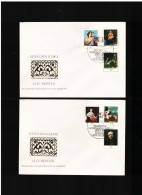 Ddr -germania Est - 1976 Fdc Opere Della Galleria Di Dresda - 1971-1980