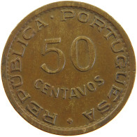 ANGOLA 50 CENTAVOS 1958  #c081 0447 - Angola