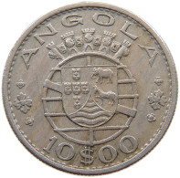 ANGOLA 10 ESCUDOS 1969  #s039 0293 - Angola