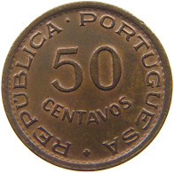 ANGOLA 50 CENTAVOS 1961  #a093 0475 - Angola