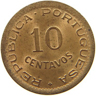 ANGOLA 10 CENTAVOS 1949  #a085 1077 - Angola