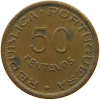 ANGOLA 50 CENTAVOS 1961  #c011 0231 - Angola