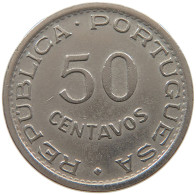 ANGOLA 50 CENTAVOS 1950  #a080 0213 - Angola