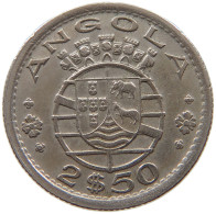 ANGOLA 2 1/2 ESCUDOS 1956  #a046 0413 - Angola