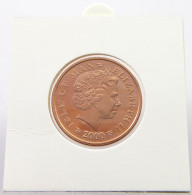 ISLE OF MAN UNC 2 PENCE 2000 Elizabeth II. (1952-2022) #alb028 0381 - Isle Of Man