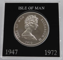 ISLE OF MAN 25 PENCE 1972 Elizabeth II. (1952-2022) #tm6 0109 - Isle Of Man