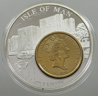 ISLE OF MAN MEDAL  CASTLE RUSHEN #sm11 0093 - Isle Of Man