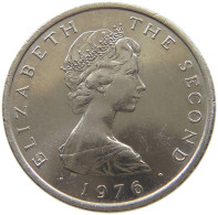 ISLE OF MAN 10 PENCE 1976 Elizabeth II. (1952-2022) #s070 0257 - Île De  Man