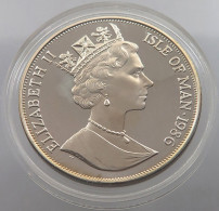 ISLE OF MAN CROWN 1986 Elizabeth II. (1952-2022) #sm04 0201 - Isle Of Man