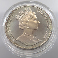 ISLE OF MAN CROWN 1986 Elizabeth II. (1952-2022) #sm04 0207 - Île De  Man