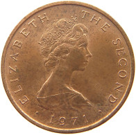 ISLE OF MAN NEW PENNY 1971 Elizabeth II. (1952-2022) #s051 0569 - Isle Of Man