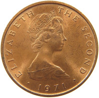 ISLE OF MAN 2 NEW PENCE 1971 Elizabeth II. (1952-2022) #s050 0003 - Île De  Man